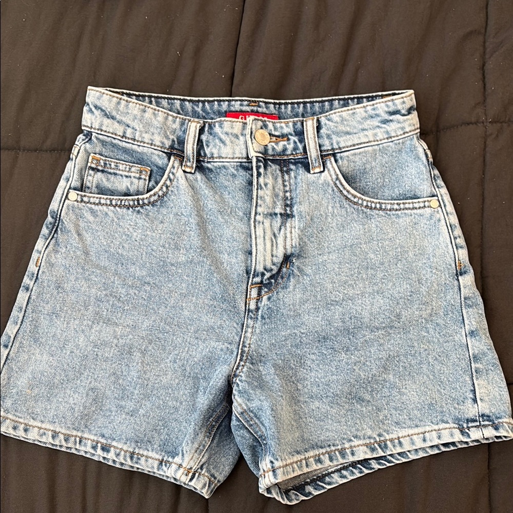 Denim Blue Guess Shorts